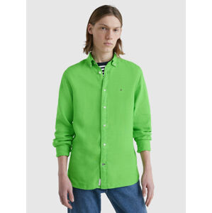Tommy Hilfiger pánská zelená košile - XXL (LWY)